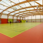 Construction Gymnasium Textile Architecture