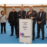 inauguration des tennis couverts de pusignan
