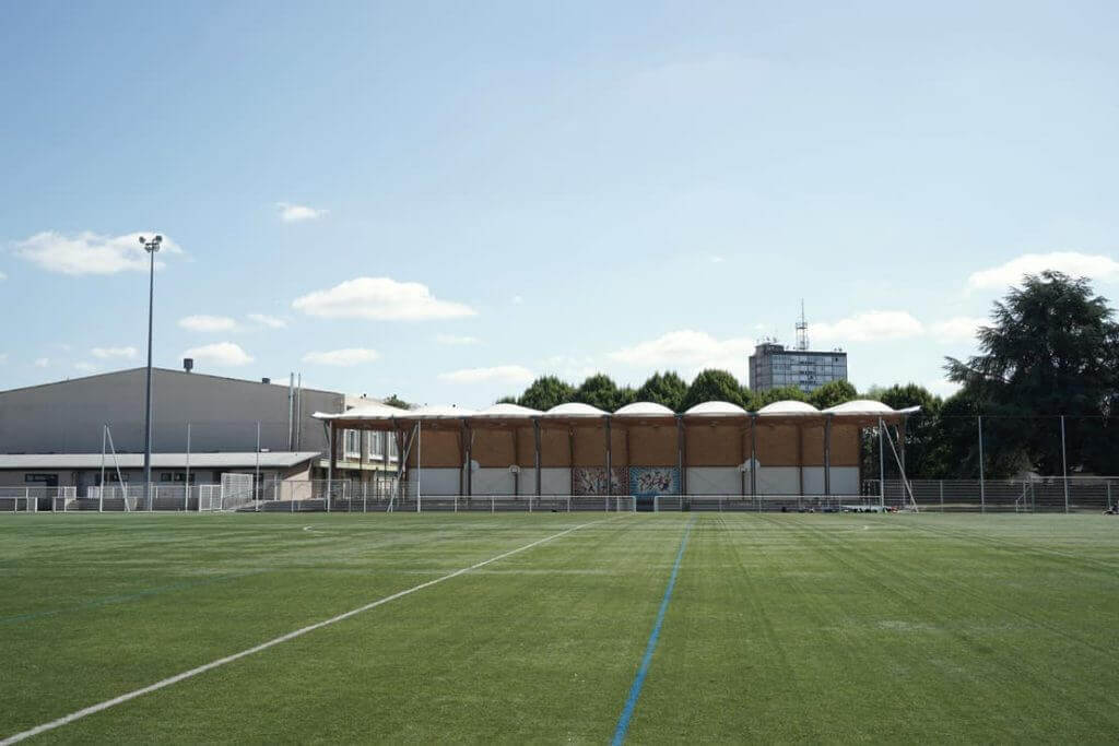 SMC2, constructeur de préau sportif à Angers (49)