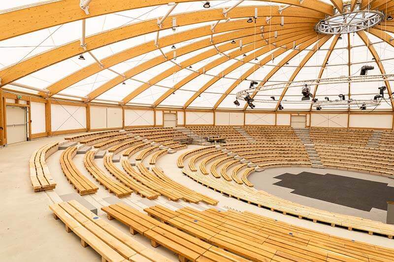 Timber Structures Prosthesis Pre-Engineered Timber Frames: Glulam Structure Timber Construction | SMC2