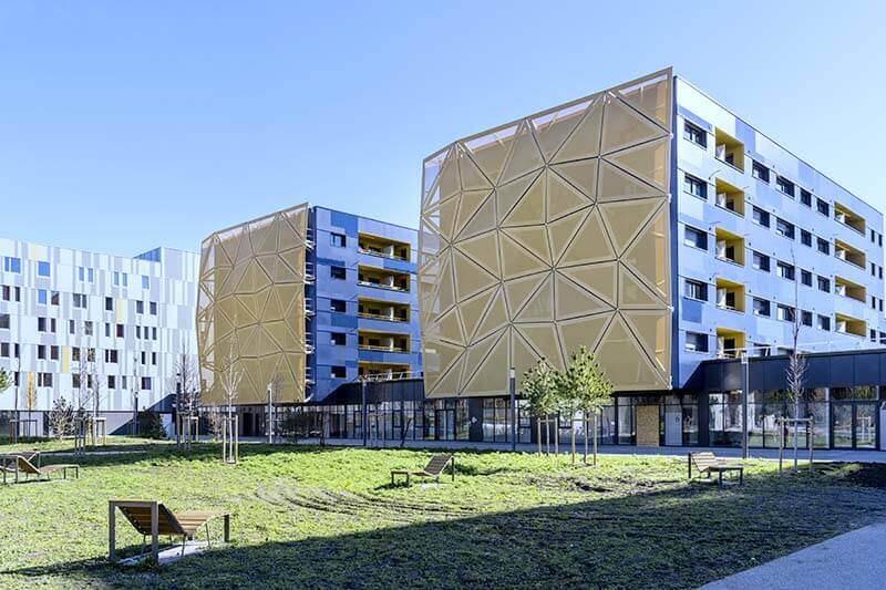 façades textiles