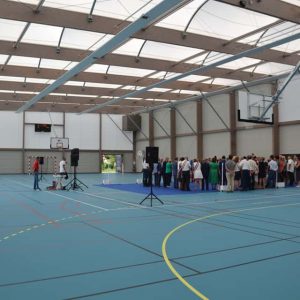 Inauguration de la salle omnisports de Lamonzie Saint Martin