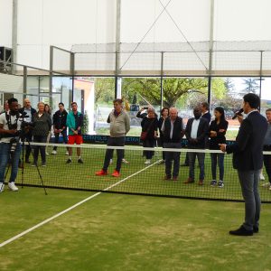 Inauguration Padel Park Fit Arena a  Dijon