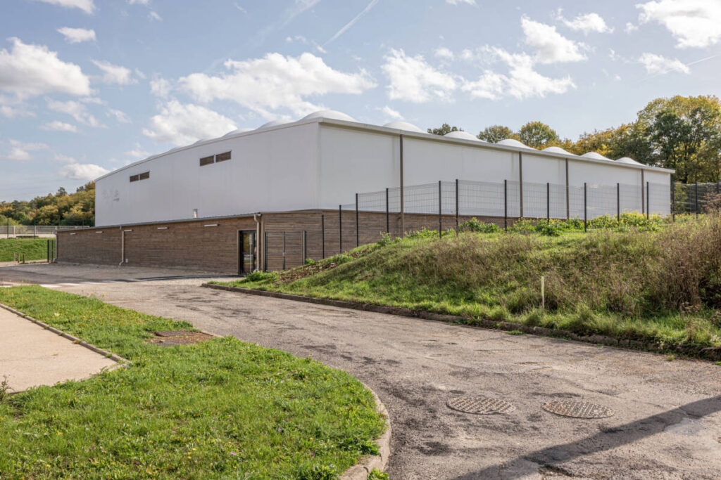 Construction de halle de tennis à Joinville (France)
