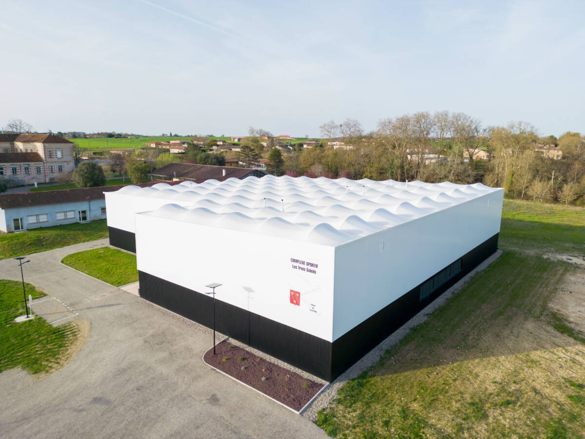 SMC constructor of sports complex in Saint Clar, France