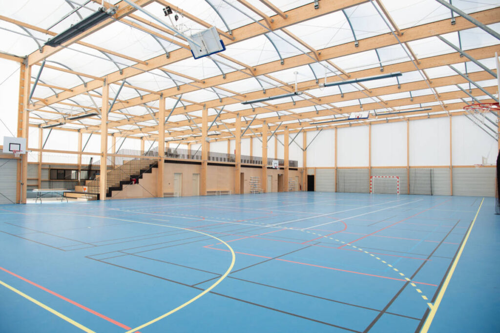 sports complex of Saint Clar, France