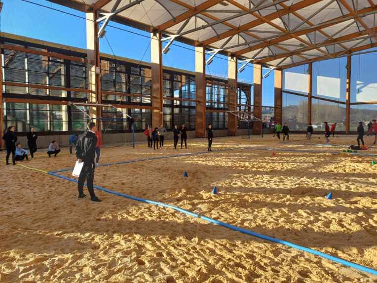 Construction d'un préausport à Houlgate avec équipements motorisés