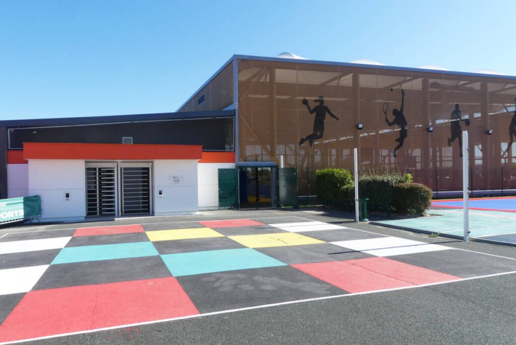 Construction d'un complexe sportif à Châteauroux en France