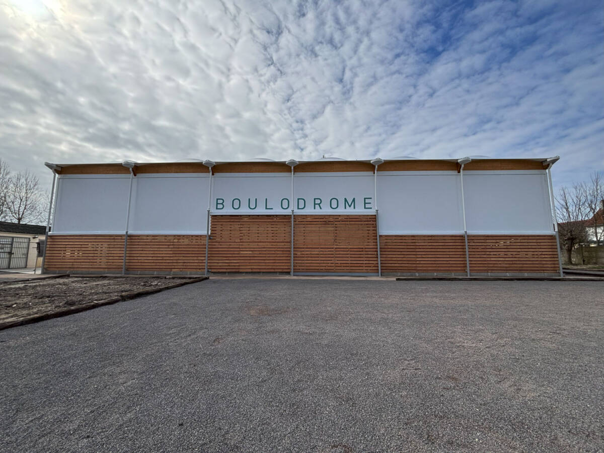 Construction d’un boulodrome couvert alliant esthétique, confort et simplicité à Berck-sur-Mer