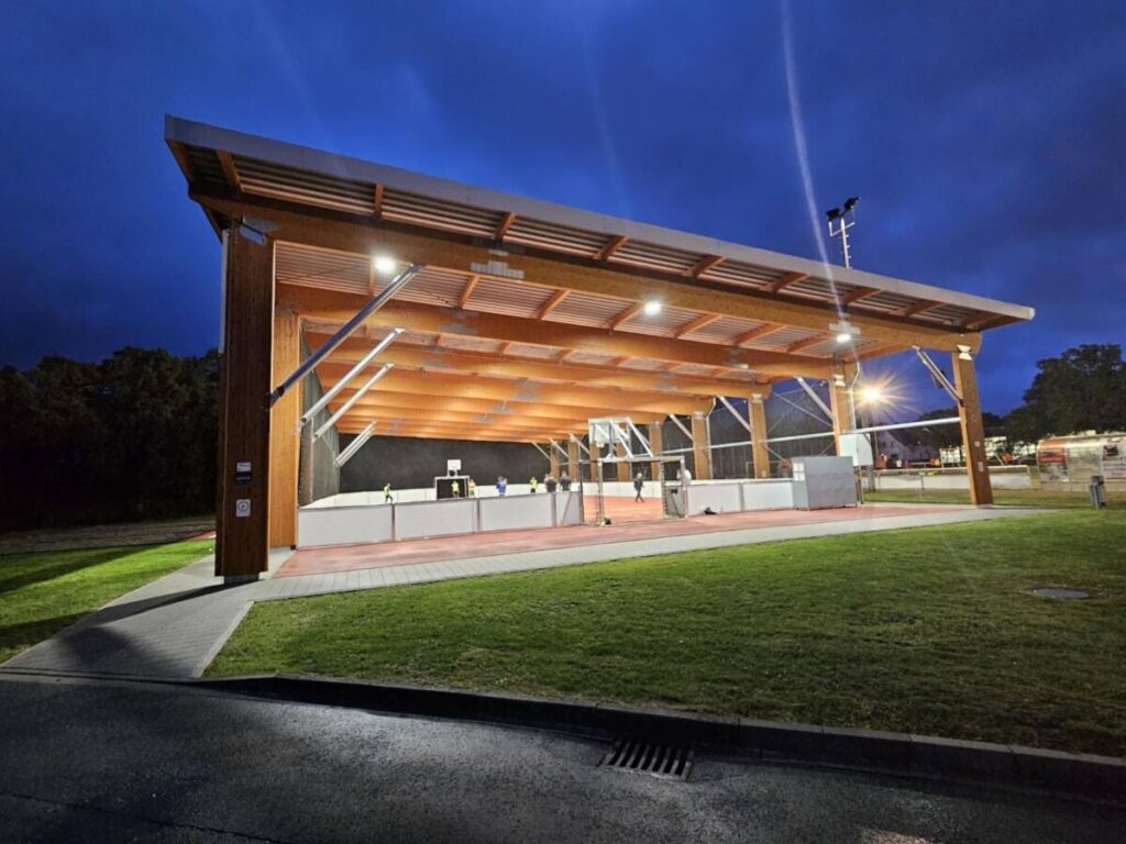 Terrain multisports couvert à Bielefeld