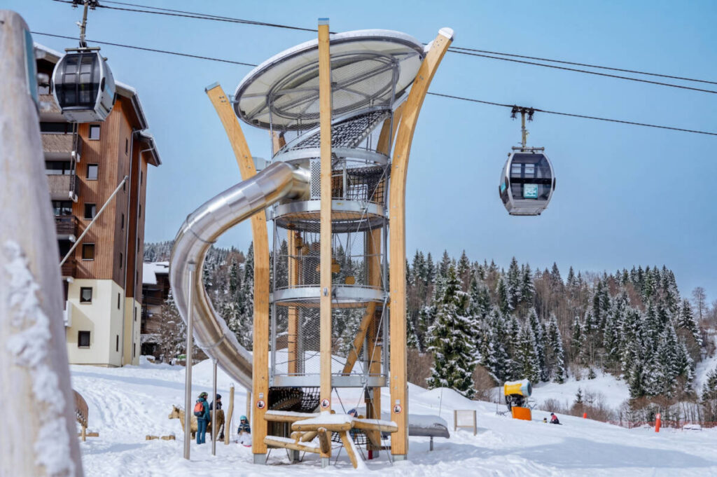 Play Area in Morillon (France)
