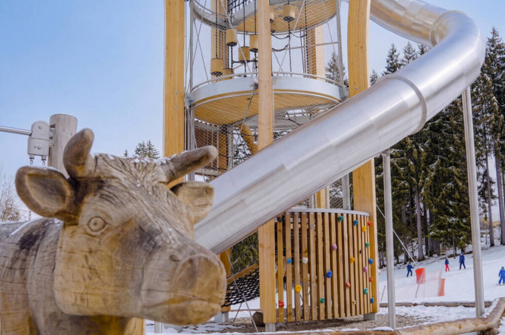 Play Area in Morillon (France)